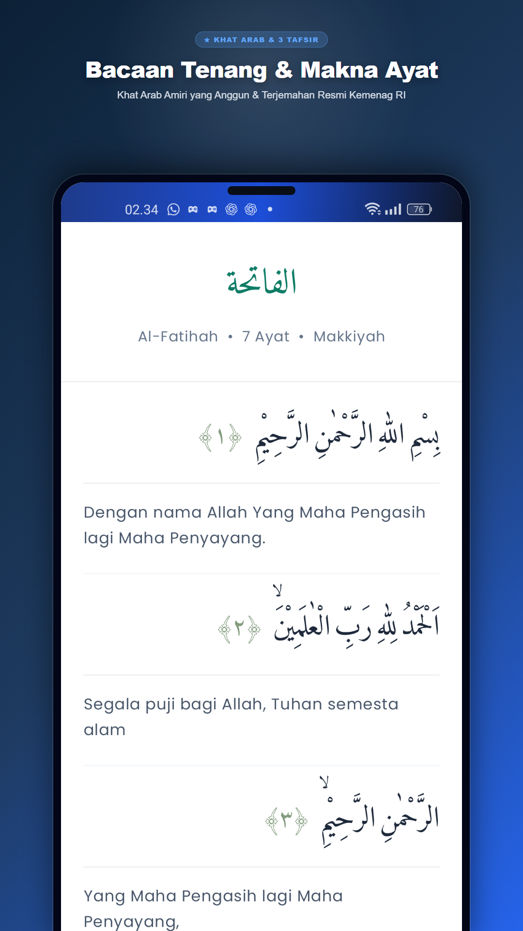 Baca Al-Qur'an & Tafsir