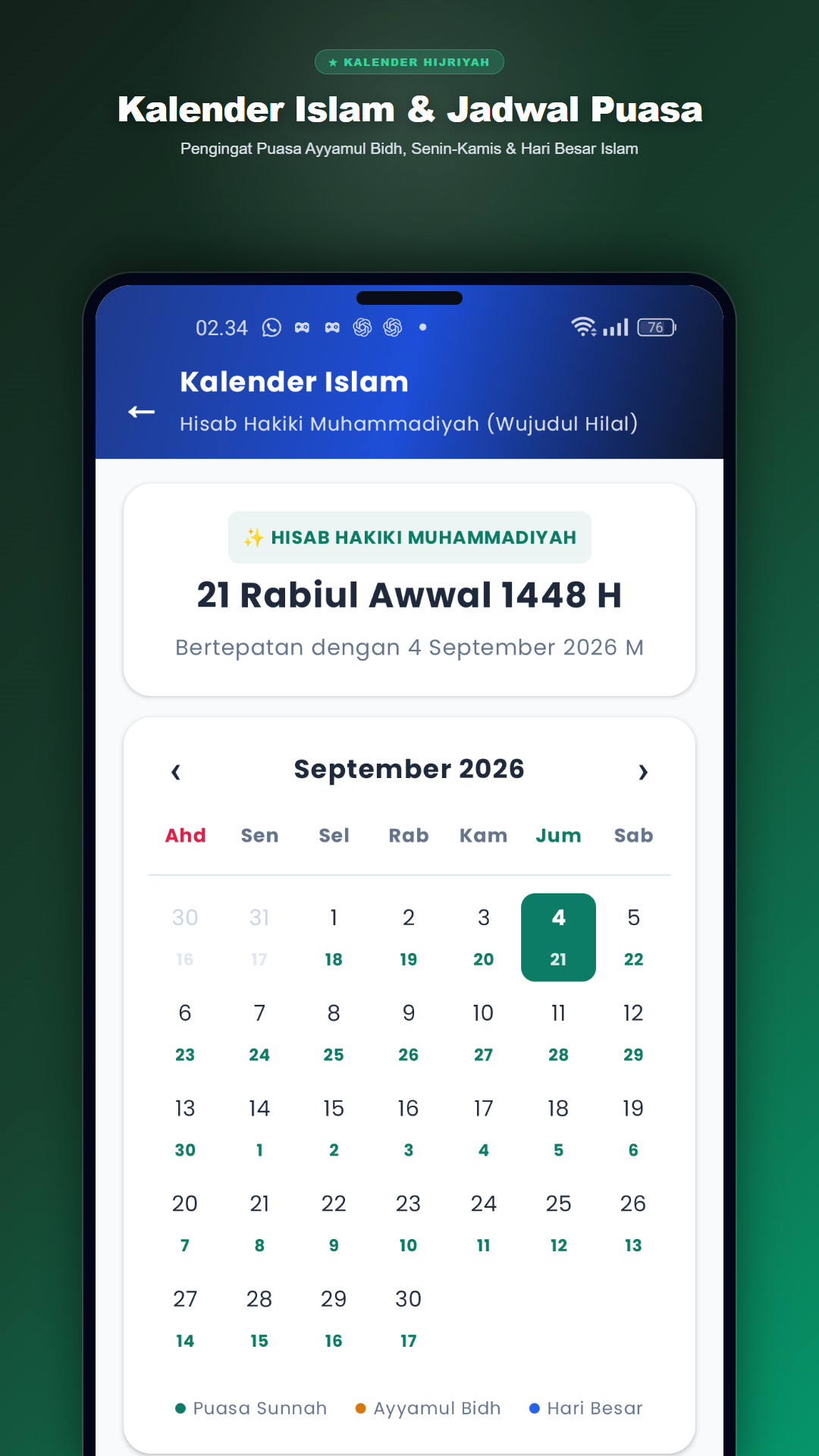 Kalender Hijriyah